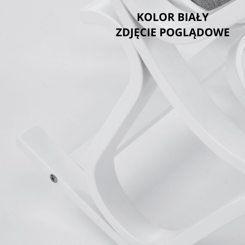 Fotel bujany Glacier w nietypowe wzory