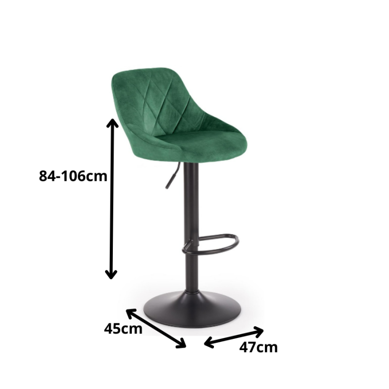 Hoker H101 ciemny zielony (1p 2szt)