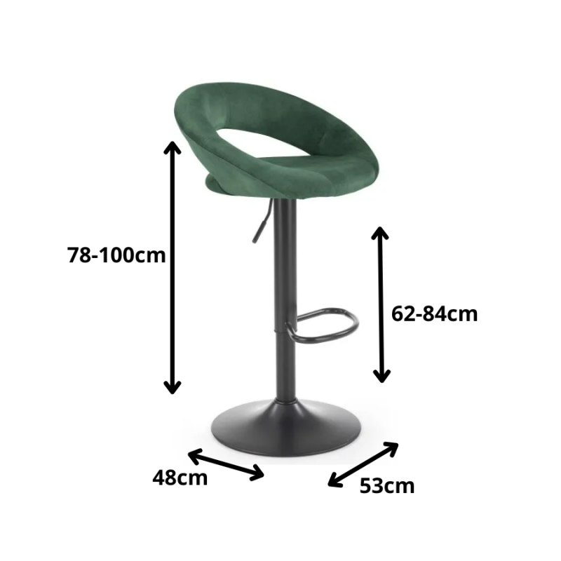 Hoker H102 ciemny zielony (1p 2szt)