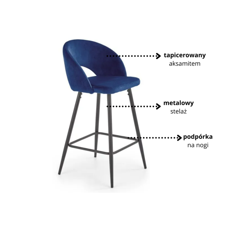 Hoker H96 granatowy (1p 2szt)