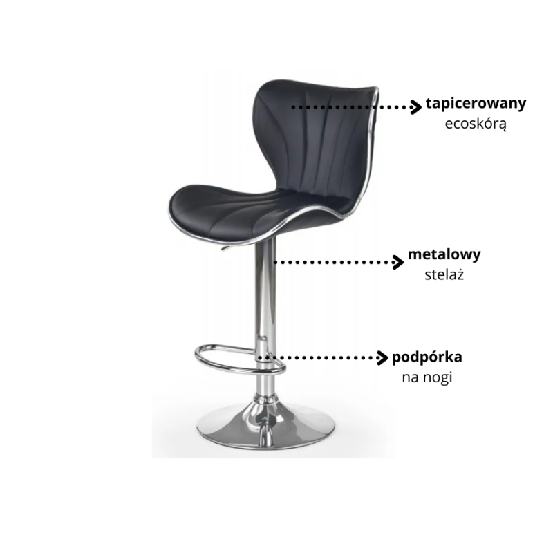 Hoker H69 czarny (1p 2szt)