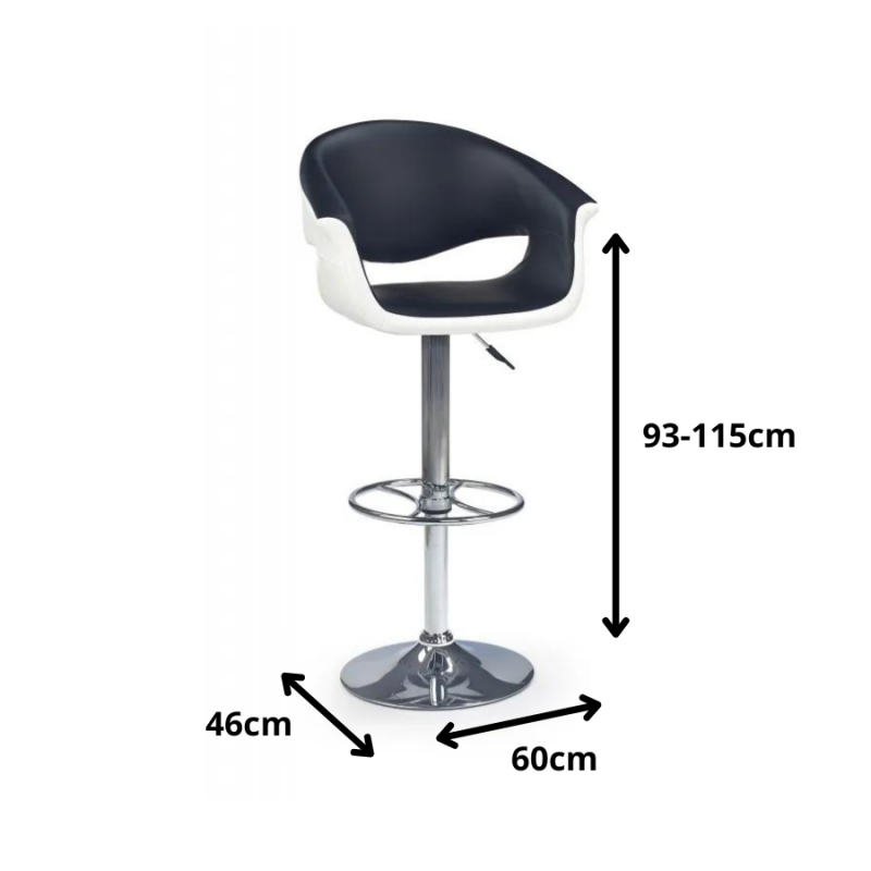 Hoker H46 biało-czarny (1p 1szt)