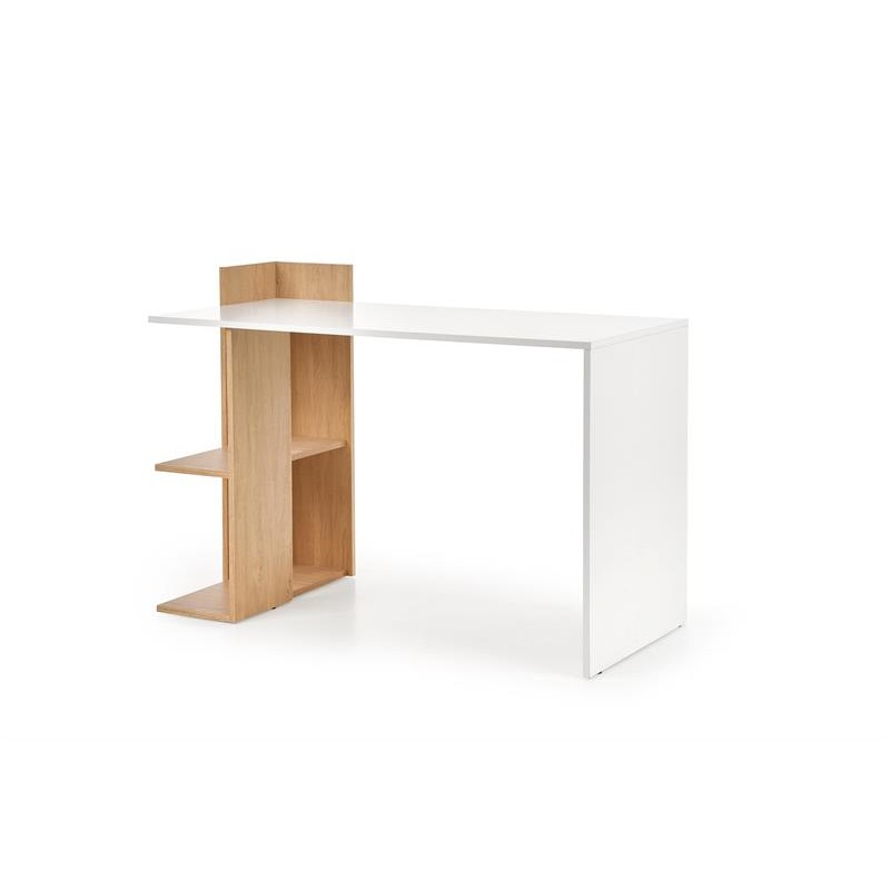 FINO biurko dąb złoty / biały