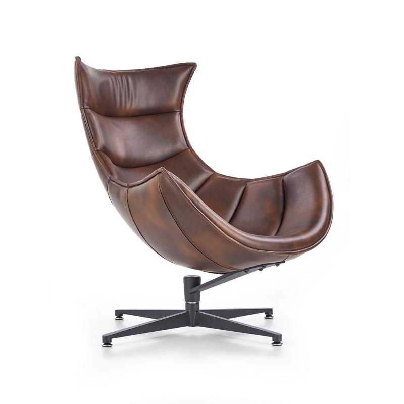 LUXOR fotel wypoczynkowy c. brązowy