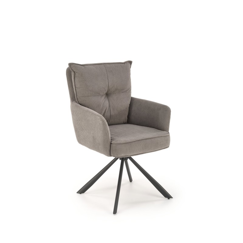 K528 krzesło popielaty