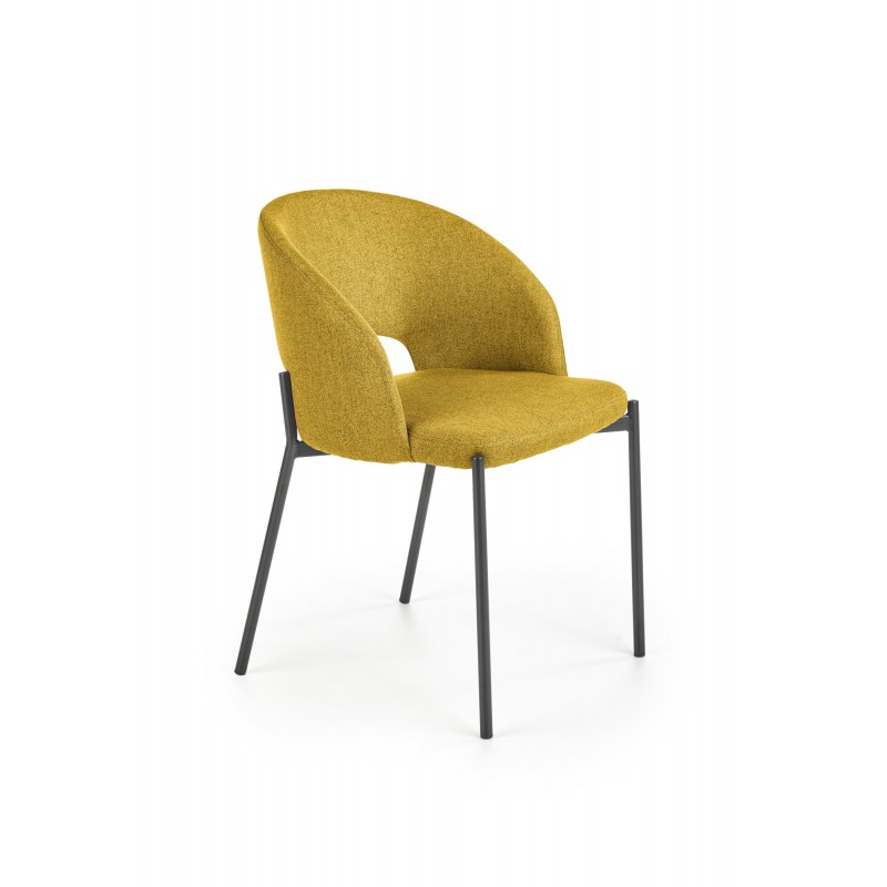 K373 krzesło musztardowy