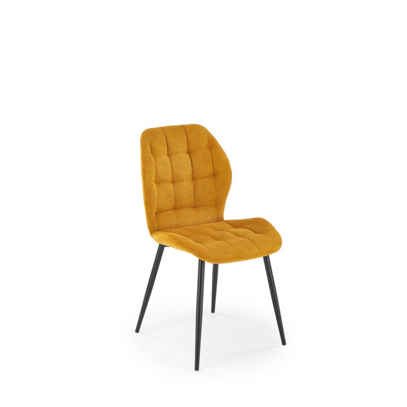 K548 krzesło musztardowy