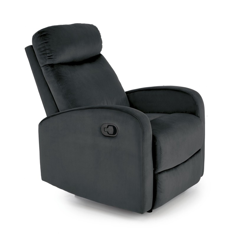 WONDER fotel rozkładany z funkcją kołyski, czarny