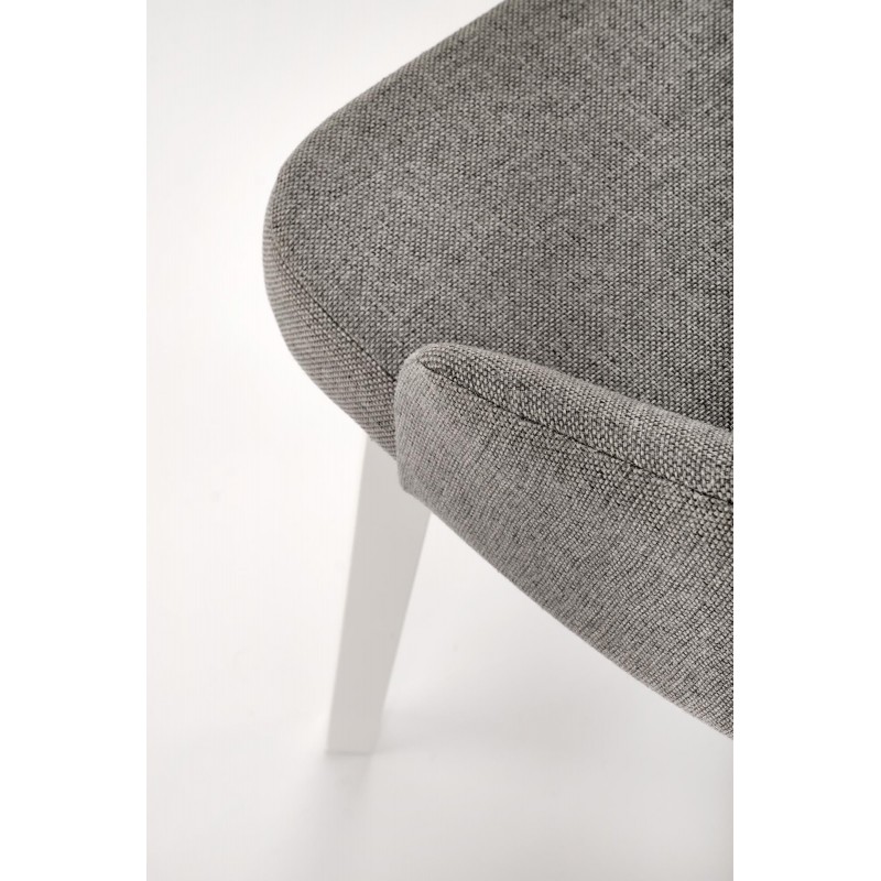 TOLEDO krzesło biały / tap. Inari 91