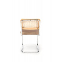 K504 krzesło beżowy / naturalny