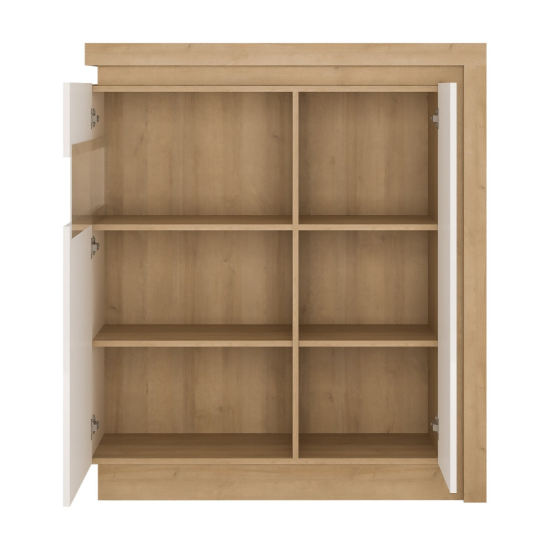 Witryna Lyon jasny Typ LYOV04L 2D Meble Wójcik Kolekcja Lyon