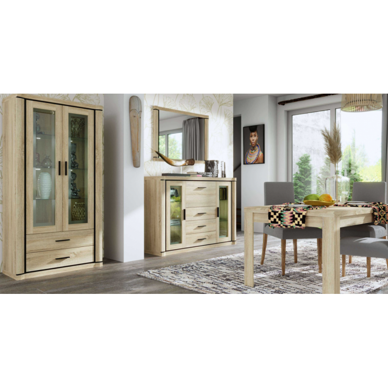 copy of Komoda Fonti 158cm F3 dąb karmel