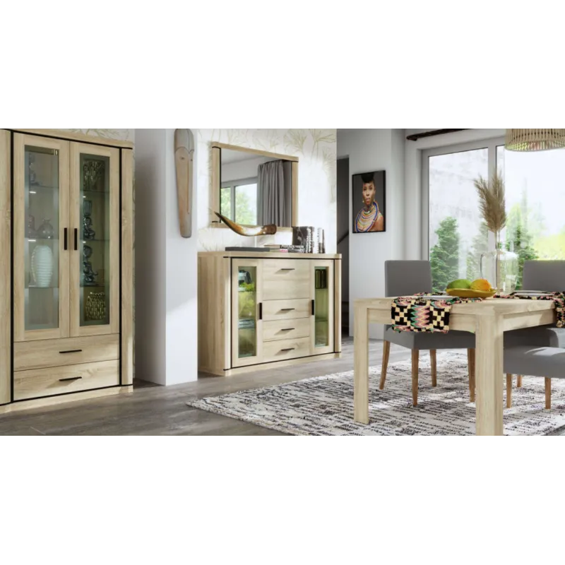 copy of Komoda Fonti 158cm F3 dąb karmel