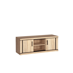 Szafka RTV Dallas 137cm D12 dąb sonoma/dąb truflowy