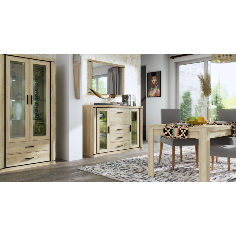 copy of Komoda Fonti 158cm F3 dąb karmel