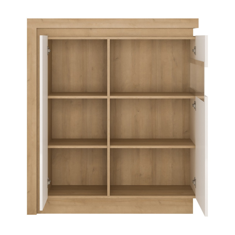 Witryna Lyon jasny Typ LYOV04P 2D Meble Wójcik Kolekcja Lyon