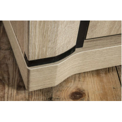 Stolik kawowy Dallas 90cm D14 dąb sonoma - domowanie.pl