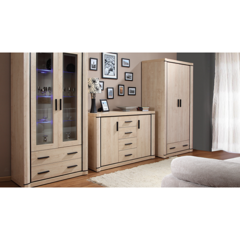 copy of Komoda Fonti 158cm F3 dąb karmel