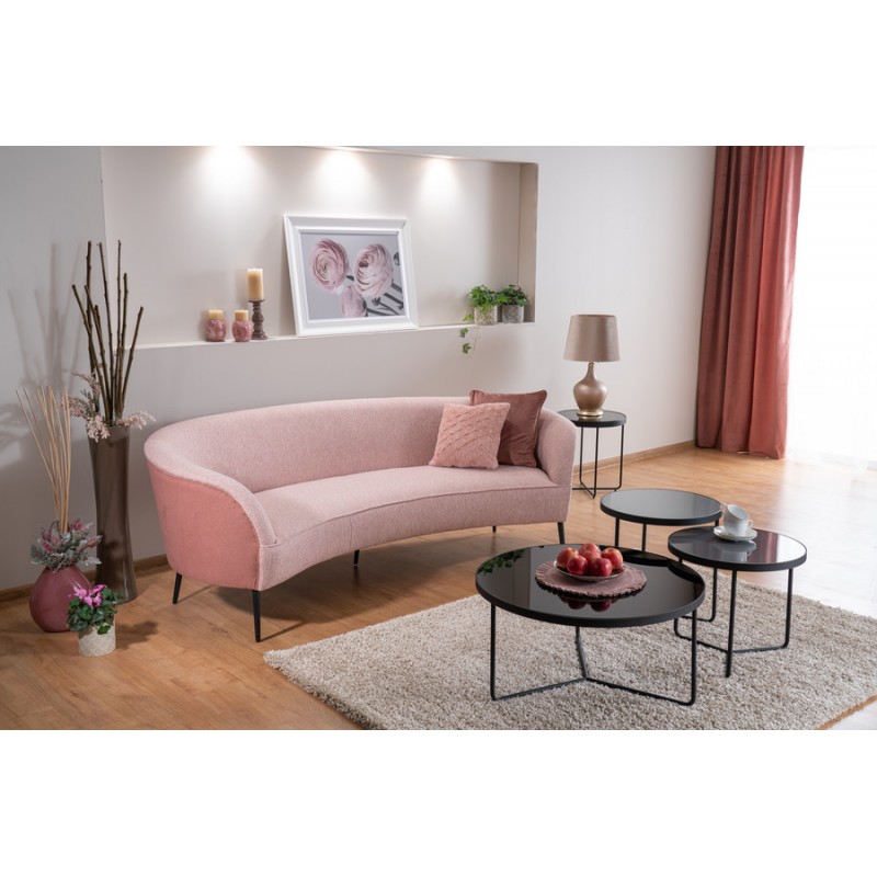 ŁAWA ARTEMIDA SZARY+CZARNY / CZARNY (ZESTAW)