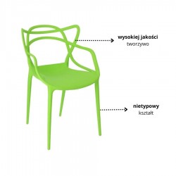 Krzesło Julia zielone