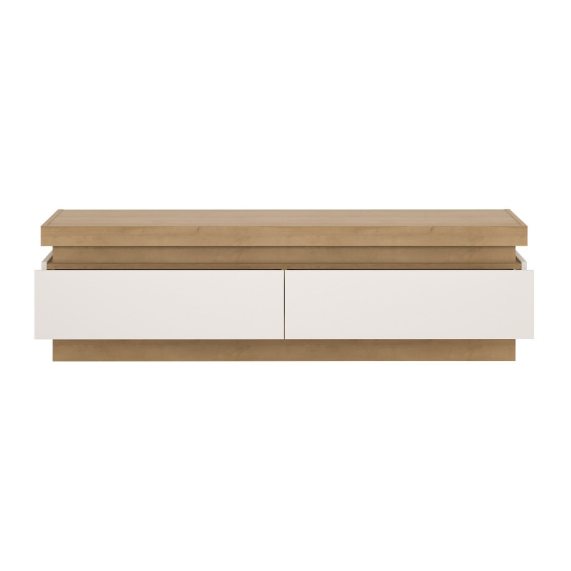 Szafka RTV Lyon jasny Typ LYOF01 2S Meble W&oacute;jcik Kolekcja Lyon