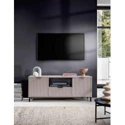 Szafka RTV 135cm LINKaSTYLES LS3 cashmere/indigo