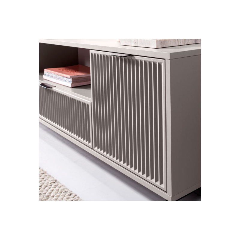 Komoda 133cm LINKaSTYLES LS2 cashmere/indigo