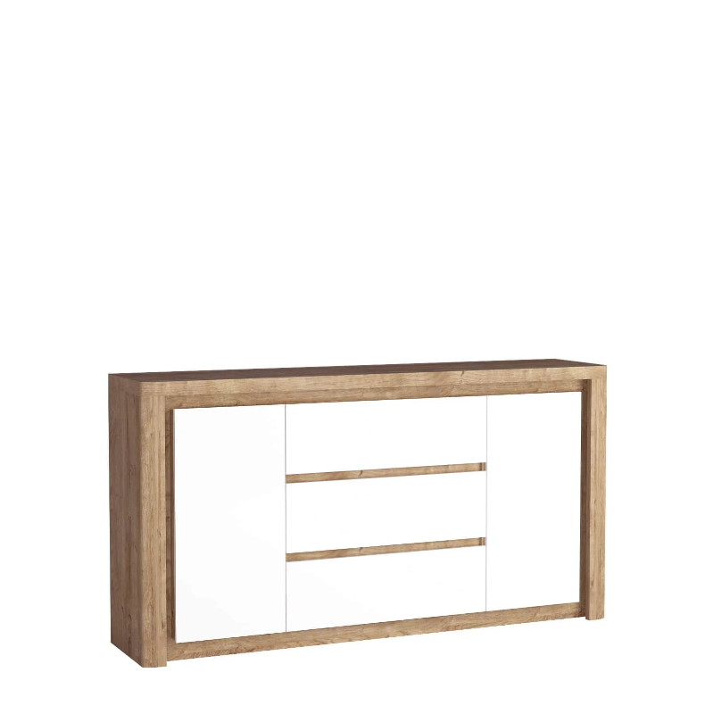 Komoda 184cm Livinio L8 dąb ribbeck/biały