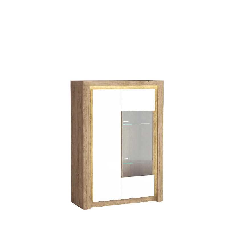 Witryna 100cm Livinio L5 dąb ribbeck/biały