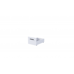 VERSO 1S/2 (moduł) - łóżko, biały
