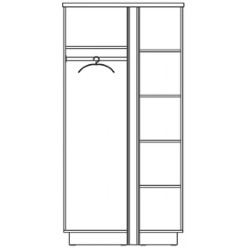 Szafa Magnum art. 17 Meble Gołąb Kolekcja Magnum