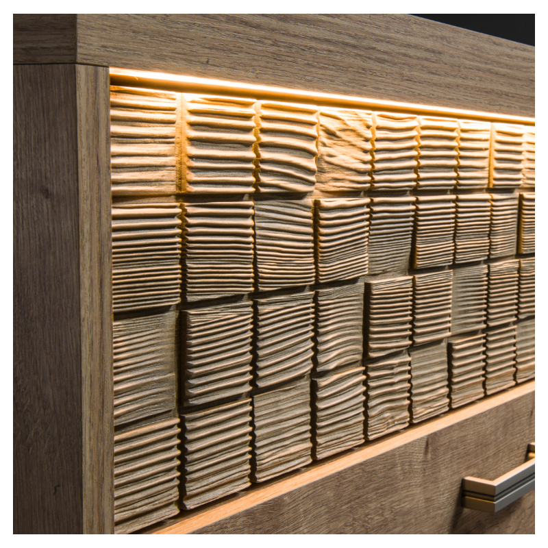 Komoda 191,5cm Natural N9 dąb ribbeck