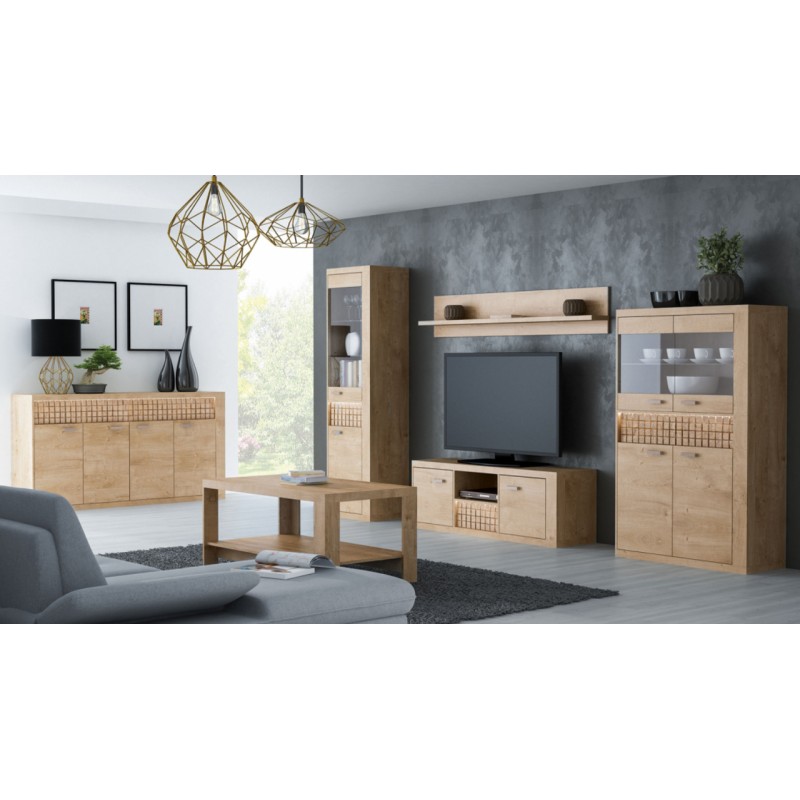 Komoda 191,5cm Natural N9 dąb ribbeck