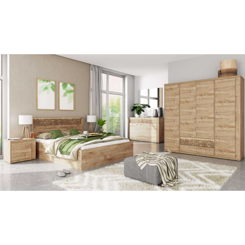 Komoda 191,5cm Natural N9 dąb ribbeck