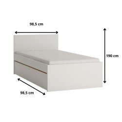 Łóżko Todi TODZ01 Meble Wójcik Kolekcja Todi