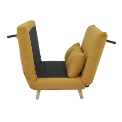 Sofa z funkcją spania Spike II szary/buk Sofa z funkcją spania Spike II szary/buk