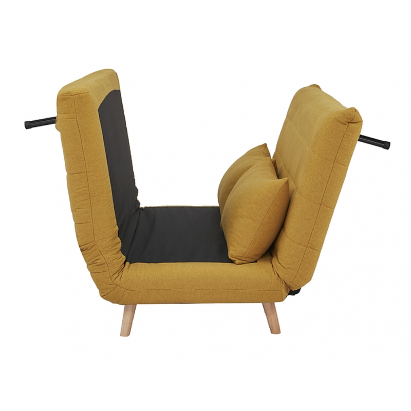 Sofa z funkcją spania Spike II szary/buk