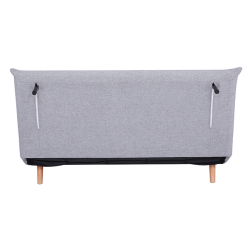 Sofa z funkcją spania Spike II szary/buk Sofa z funkcją spania Spike II szary/buk