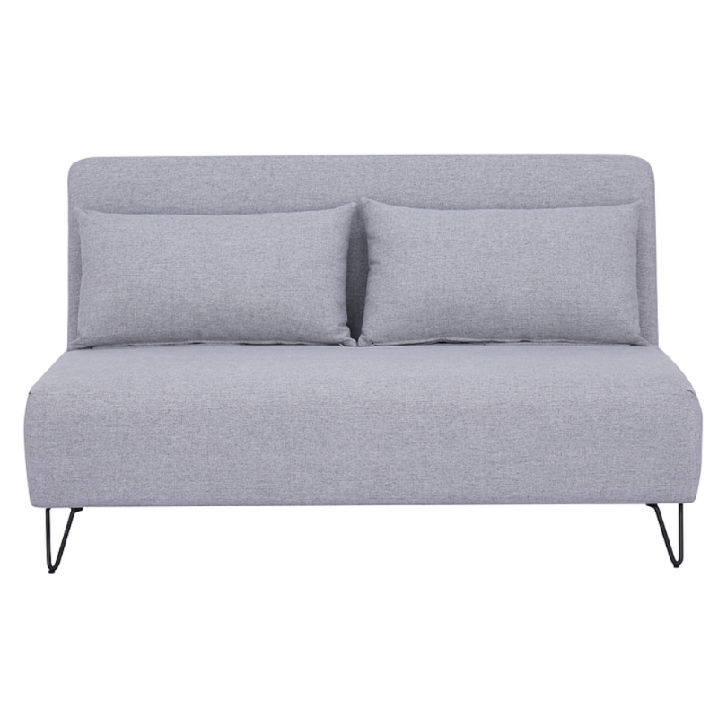 Sofa z funkcją spania Zenia II szary/czarny