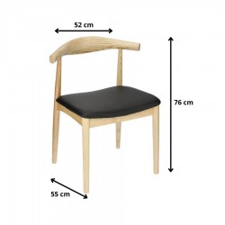 Krzesło Celia drewniane