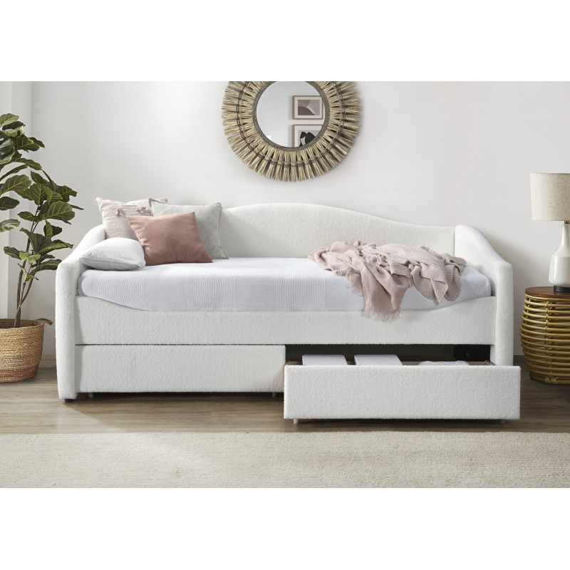 CAYDENCE 90, łóżko, kremowy