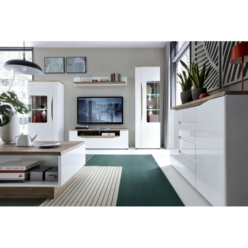 Witryna Toledo Typ TOLV01P 1D Meble Wójcik Kolekcja Toledo