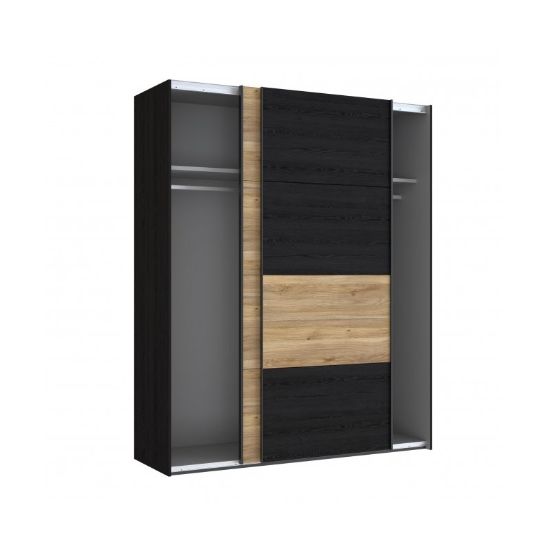 Szafa przesuwna Lya Meble Forte dąb mauvella/dąb cabezone