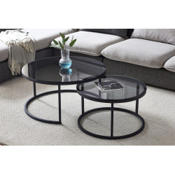 ŁAWA FERRANTE E SZARY TRANSP. FI80 FI60/ CZARNY MAT ZESTAW