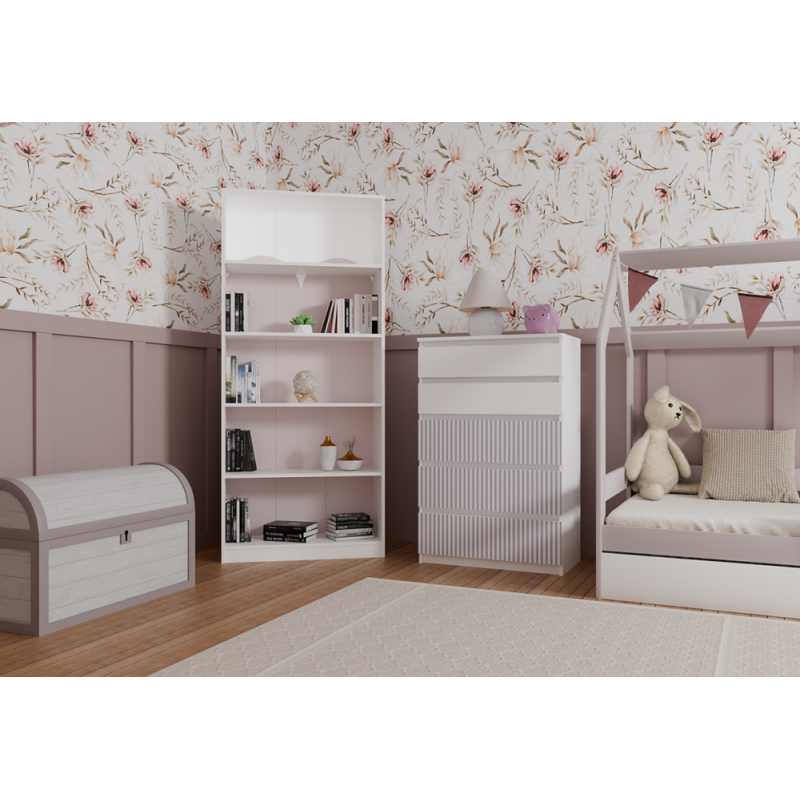 Komoda Malwa M5 ARTEO PINK Różowy