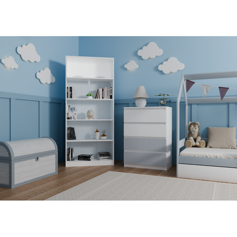 Komoda Malwa M4 ARTEO BLUE Niebieski