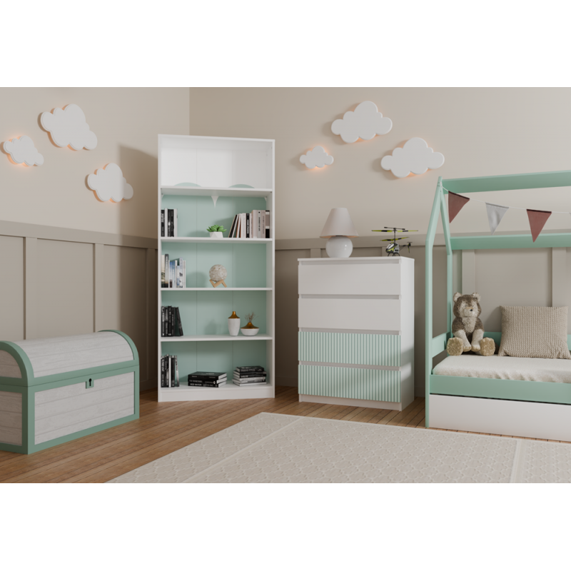 Komoda Malwa M4 ARTEO MINT Miętowy