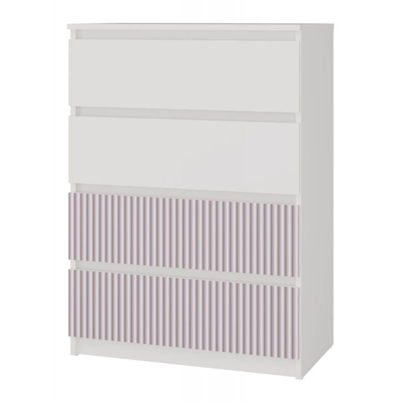 Komoda Malwa M4 ARTEO PINK Różowy