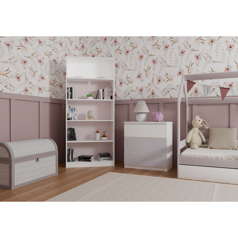 Komoda Malwa M3 ARTEO PINK Różowy