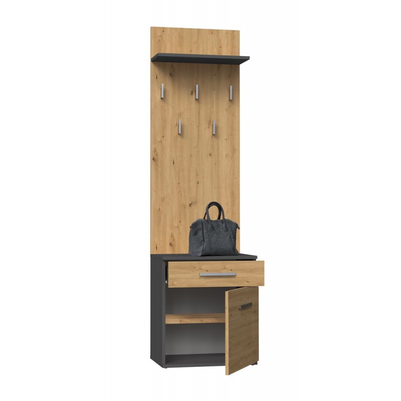 DUO WIESZAK ANTRACYT/ARTISAN